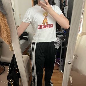 BRANDY MELVILLE Cowgirl T-Shirt One size